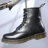 1460 Botas Martin Estación Europea Nueva Estilo Retro Británico Caña Alta Herramienta Piel de Vaca Punta Redonda Botas de Cuero para Hombres y Mujeres