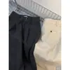 Recomendo a turma CHAO! Calças de lã pretas femininas outono e inverno espessadas cintura alta soltas casuais cashmere calças largas