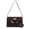 Bolso Femenino Transfronterizo 2024 Otoño e Invierno Nuevo Bolso de Axila Kelly Mate Retro de Alta Gama Bolso de Hombro Cruzado Portátil