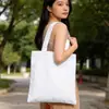 Bolsas de Lienzo Personalizadas con Impresión de Logo, Bolsas de Tote de Algodón, Hechas a Medida para Instituciones, Bolsas de Compras Ecológicas para Graduación