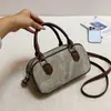 Bolso de Mano Transfronterizo Estilo Coreano para el Trabajo Bolso Almohada para Mujer Bloque de Color Simple Bolso Pequeño de Hombro Cruzado Diseño de Nicho Bolso de Mujer