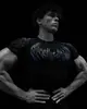 Bd Venom Magic Crystal Ropa Deportiva Fitness para Hombres y Mujeres Secado Rápido Manga Corta Deportiva Casual Ropa de Compresión de Secado Rápido