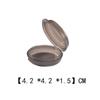 Pastillero Mini Portátil, Tres Pruebas, Contenedor de Pastillas de Plástico Moderno, Caja Pequeña de PP Portátil para un Día