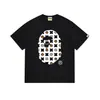 Serie de Camuflaje Primavera y Verano Colección Estampado de Letras Camiseta Holgada de Manga Corta Moda Urbana Europea y Americana Camiseta Casual para Hombres y Mujeres