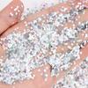 Lantejoula Laser Pet 3-8mm Lua Floco de Neve Estrela Lantejoula de Formato Especial Patch de Maquiagem DIY Glitter Decorativo para Arte de Unhas