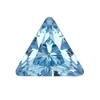 106 # Pedras Soltas de Espinélio Sintético Atacado Gema Azul Artificial Fundo Pontiagudo Superfície do Anel Redondo Formato de Ovo Combinação Retangular
