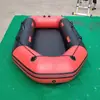 Balsa Inflable Barco Plegable Portátil Espesado Cojín de Aire Barco Bote de Goma Pequeña Barca de Pesca Barca de un Solo Remo Rafting