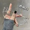 Armazón de Gafas Súper Ligero Retro Estampado de Leopardo Ojo de Gato para Mujer Miopía Se Puede Montar con Graduación Cara Cuadrada Redonda Cara Lisa Ovalada Montura de Ojo Carey
