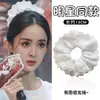 Scrunchies Súper Elegantes para Mujer 2025 Nuevo Otoño e Invierno Estilo Perezoso de Lujo Versión Coreana Scrunchies Ligas para el Cabello