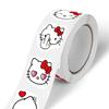 500 Pegatinas Decorativas Lindas de Hello Kitty de Dibujos Animados Pegatinas en Rollo Pegatinas de Sellado Adhesivo No Secante Pegatinas en Rollo Pegatinas Creativas DIY para Niños