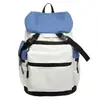 Mochila Esportiva Estilosa e Legal Habilidade Esportiva Grande Capacidade Moda de Rua Combinação de Cores Mochila Flip Bolsa de Viagem para Aluno do Ensino Médio