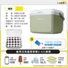 Caja aislada engrosada para uso comercial, adecuada para venta ambulante, uso en automóvil, actividades al aire libre, mantener los alimentos frescos, pesca y camping; enfriador portátil para uso doméstico