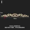 Dongyang Tallado en Madera Estilo Europeo Calcomanía Accesorios para Muebles Flores para Puertas de Madera Tallado Fino Calcomanías para Puertas de Gabinete Flores para Cabeceras Calcomanías de Madera Maciza Decoración