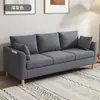 Sofá doble para dormitorio apartamento pequeño nórdico simple moderno económico habitación de alquiler sala de estar sofá pequeño de moda en internet
