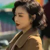 Hermana política de Big Biao Chen Shuting hoja alta con pendientes aguja de plata de ley personalidad lujo ligero pendientes de alto diseño punto al por mayor