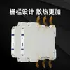 Aislador de Señal de Sensor de Temperatura Pt100 Tipo Riel 4-20mA a 0-10V Caja de Control Transmisor de Termopar