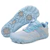 Nuevos zapatos de senderismo para exteriores para parejas, zapatos deportivos casuales de cinco dedos tipo barefoot para hombres y mujeres, zapatos antideslizantes para vadear y seguir arroyos para hombres