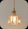 Lámpara colgante de noche de cobre macizo estilo francés con lazo, luz decorativa para entrada, pasillo, barra de bar, lámpara colgante pequeña vintage, etc.