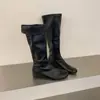 Botas longas de salto alto versáteis e elegantes estilo coreano para mulheres, coleção nova outono/inverno 2026 da moda, botas longas emagrecedoras e versáteis