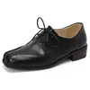 Zapatos Casuales Nuevos con Cordones de Tacón Bajo de Boca Alta Zapatos Náuticos Tallas Grandes 40-43 Zapatos de Comercio Exterior Deseo de Amazon