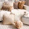 Funda de Almohada de Lujo Ligero Estilo Francés, Almohada Decorativa Simple Vintage para el Hogar, Almohada Decorativa para Sofá y Dormitorio, Funda de Cojín