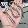 Fio de Algodão Torcido à Mão Estilo Xizang com Cordão para Pingente de Contas Dzi Passado Horizontalmente, Joias Artesanais DIY, Cordão para Colar de Jade Thangka
