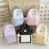 Mochila de Alto Valor para Comercio Exterior para Niñas Estudiantes de Secundaria Mochila de Gran Capacidad Bolsa para Computadora Mochila de Doble Hombro Mochila Versátil de Doble Hombro Personalizada