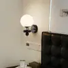 Luminária de Parede Retrô de Madeira Maciça Quarto Americano Retrô Sala de Estar Sofá Parede de Fundo Lâmpada de Escada Estilo Antigo Lâmpada de Cabeceira