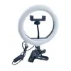 Luz de Preenchimento Portátil com Clipe para Desktop, Anel de Luz Portátil para Streamers, Selfies, Melhoria da Beleza, Suavização da Pele e Iluminação de Alta Definição