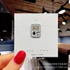 Broche de desenho animado personalizado broche de metal fofo em forma de gota de óleo acessórios para roupas bolsas acessórios de crachá broche