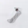Medias de cristal para niños verano Joker finas Medias de margarita calcetines de barco bajos calcetines invisibles de tubo para mujer moda