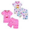 Camiseta de Manga Corta para Bebé con Hebilla en el Hombro + Conjunto de Shorts para Bebé de 2 Piezas ins Algodón Puro Estilo Occidental Caja de Regalo de Verano para Bebé