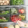 Cajón de Refrigerador Estilo Almacenamiento y Organización Casa Moderna Caja de Almacenamiento de Hielo Cajón Caja de Conservación para Congelador de Grado Alimenticio