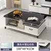 Mesa de Centro para Sala de Estar, Nuevo Modelo 2026, Lujo Ligero, Sensación de Alta Gama, Mesa de Té, Estación de Té, Apartamento Pequeño, Balcón, Mesa Moderna Simple
