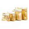 Bolsa de pie con sellado de ocho lados de papel de aluminio para té, snacks liofilizados para mascotas, bolsa sellada para granos de café con válvula, bolsa de alimentos en forma de cubo