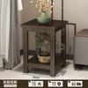 Soporte de flores nuevo estilo chino para balcón, soporte de flores para mesa de flores antigua, estante de almacenamiento, soporte para macetas de múltiples capas, mesa de flores verdes suculentas