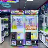Máquina de Garra de Muñecas para Padres e Hijos Transfronteriza, Tipo Arriba y Abajo para Dos Jugadores, con Código QR y Operación por Monedas, Fábrica de Máquinas de Cajas Sorpresa de Snacks Comerciales
