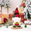 Suprimentos para Decoração de Natal Homem da Floresta Boneco Velho Ornamento Galhadas Gnomo Rudolph Boneco Pequeno Ornamento