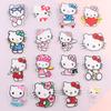 Dúo bordado a máquina cool capítulo de dibujos animados animal ropa de niños accesorios parche de ropa accesorios DIY cuenta a mano bordado tela adhesivos