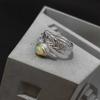 Anillo de dragón dorado pequeño del año del dragón para mujer, plata de ley s925, nicho abierto, de alta calidad, ligero, de lujo, con cola de dragón, nuevo producto