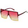 1806 Moda europea y americana gafas de sol de montura grande gafas de sol de tendencia cámara callejera gafas de sol de moda al por mayor