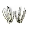Decorações de Halloween Mãos de Plástico Simuladas Ossos Esqueleto Estaca de Jardim de Halloween Mão de Fantasma Adereços de Decoração Ornamentos