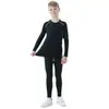 Ropa interior de compresión para niños capa base ropa deportiva para entrenamiento capa base de combate ropa para entrenamiento físico ropa para niños conjunto de ropa de compresión