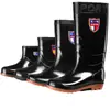 Botas de Chuva de Algodão Forradas com Lã de Inverno Sapatos de Borracha Grossos e Quentes 3637383940414243444546474849 Tamanho Extra Grande