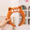 Diadema Girly Corazón Lindo Dibujo Animado Gato Oso Lindo Peluche Diadema de Ala Ancha Hogar Lavado de Cara Máscara Accesorios para el Cabello para Mujeres
