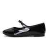Zapatos Mary Jane con Lazo para Mujer 2026 Primavera y Otoño Nuevos Estilo Hada Vintage Zapatos de Salón Planos Poco Profundos que Aumentan la Altura