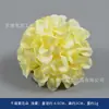 Flor artificial de seda amarela estilo europeu botão de rosa retrô corsage de casamento acessórios de flor de pulso decoração de caixa de presente para as mãos