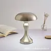 Lámpara de Hongo Sirena Luz Nocturna de Navidad Lámpara de Atmósfera Festiva Lámpara de Mesa Recargable Luz Nocturna Vintage para Bar Restaurante Dormitorio