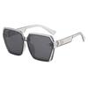 2023 Nuevas gafas de sol de moda de la familia D Square, copia cuadrada, de red roja con gafas de sol de alta sensación para conducir con protección UV