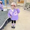 Chaqueta de Primavera para Niña, Nuevo Estilo Primavera y Otoño 2025, Abrigo Desmontable Tres en Uno Elegante de Invierno para Bebés Niñas